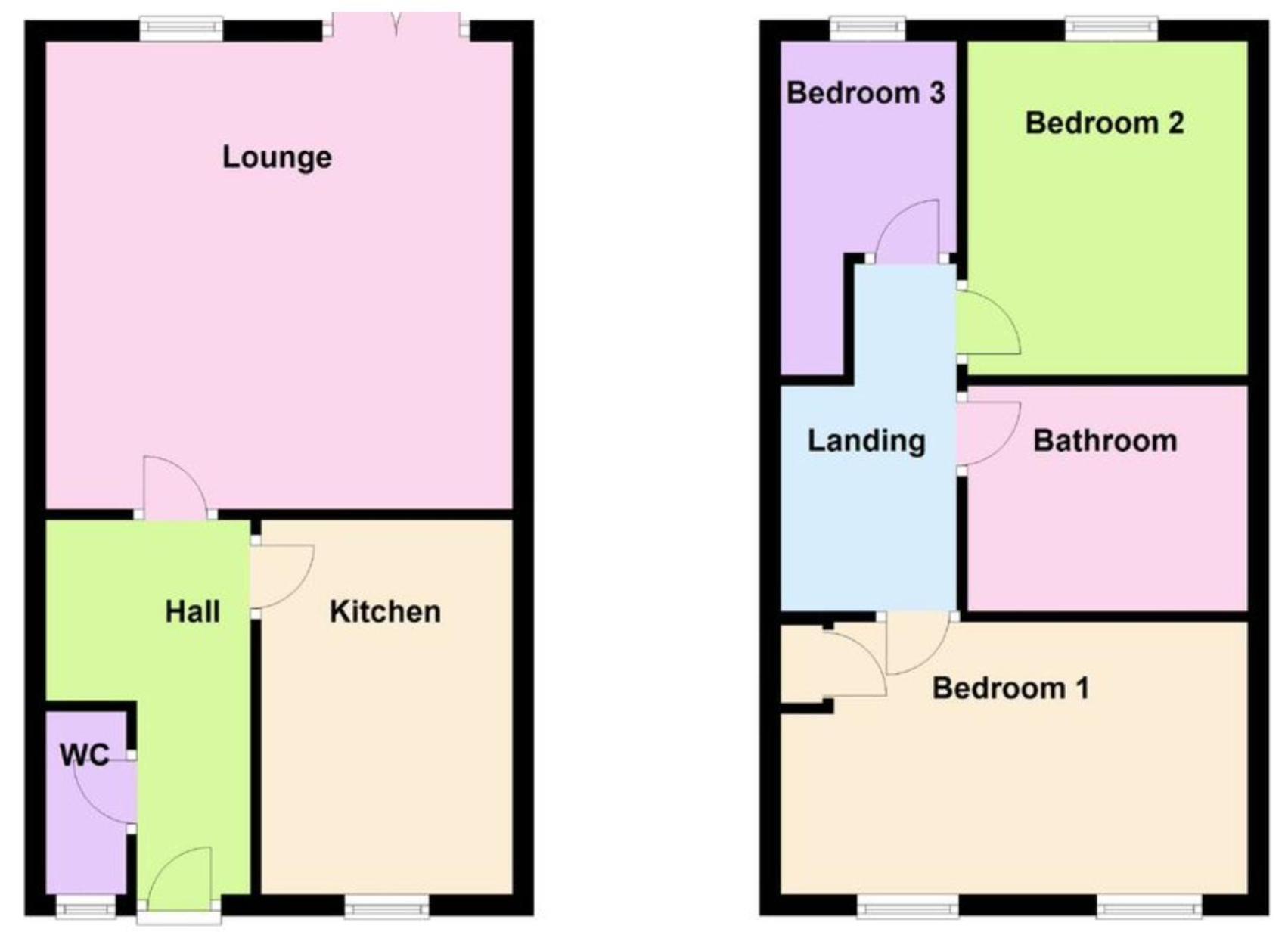 Вілла Free Private Parking! Oakley House And Garden! Fully Equipped 4 Comfy Beds Корбі Екстер'єр фото